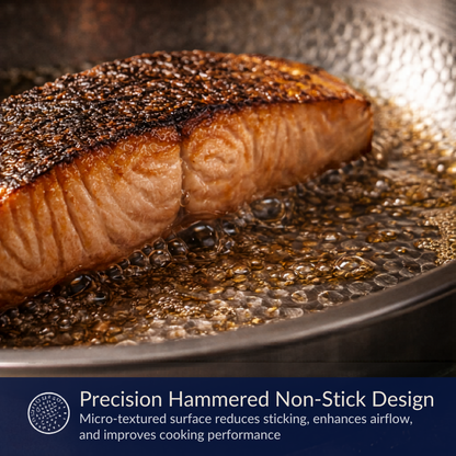 Pure Titanium Hammered Pan